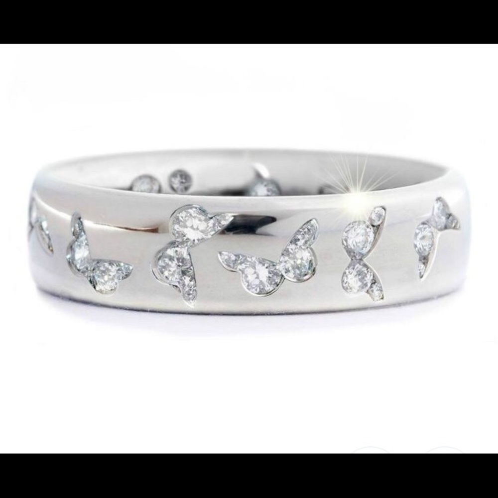 COPY - 🦋Sterling Silver White Sapphire Butterfly